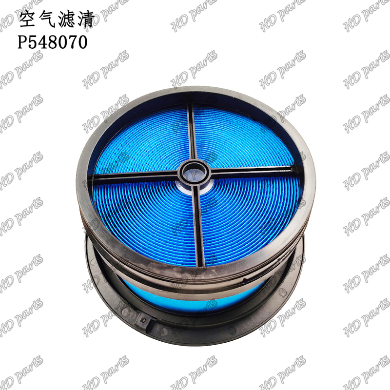 HDPARTS P548070 Filtro de aire para motores diesel Tamaño OEM