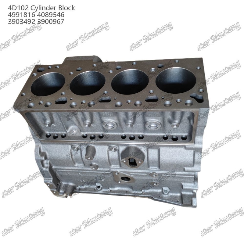 Bloque de cilindros 4D102 4991816 4089546 3903492 3900967 Para piezas de reparación de motores diésel Cummins
