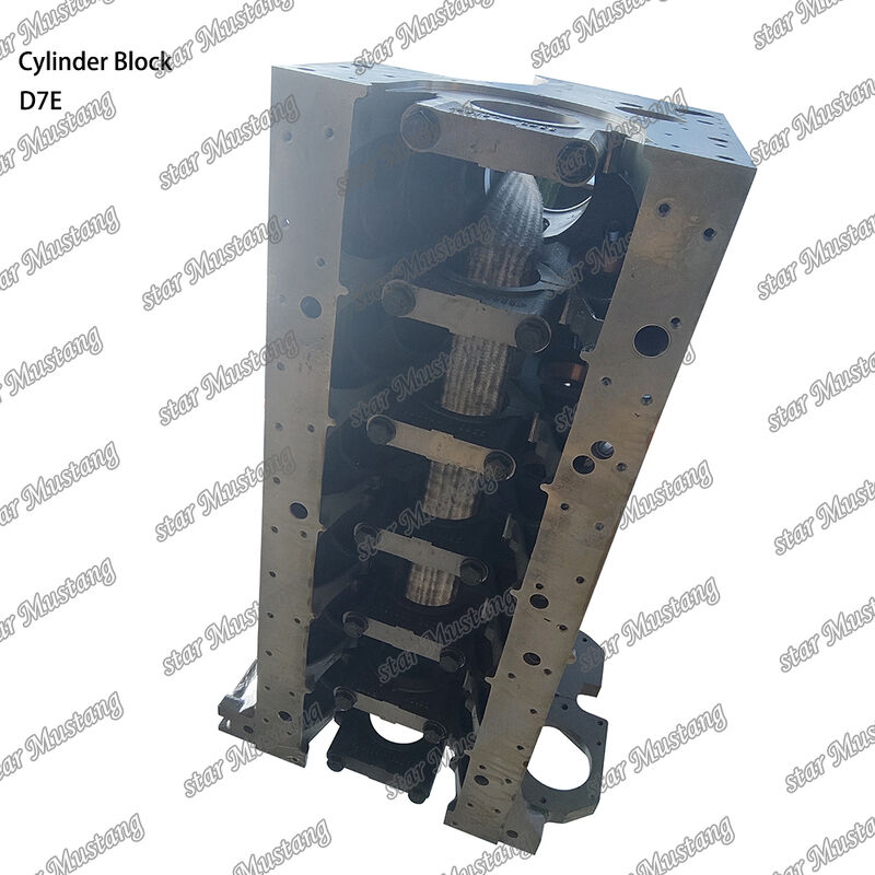 Bloque de Cilindros Modelo D7E para Motor Diésel con Estructura Integral y Tamaño OEM